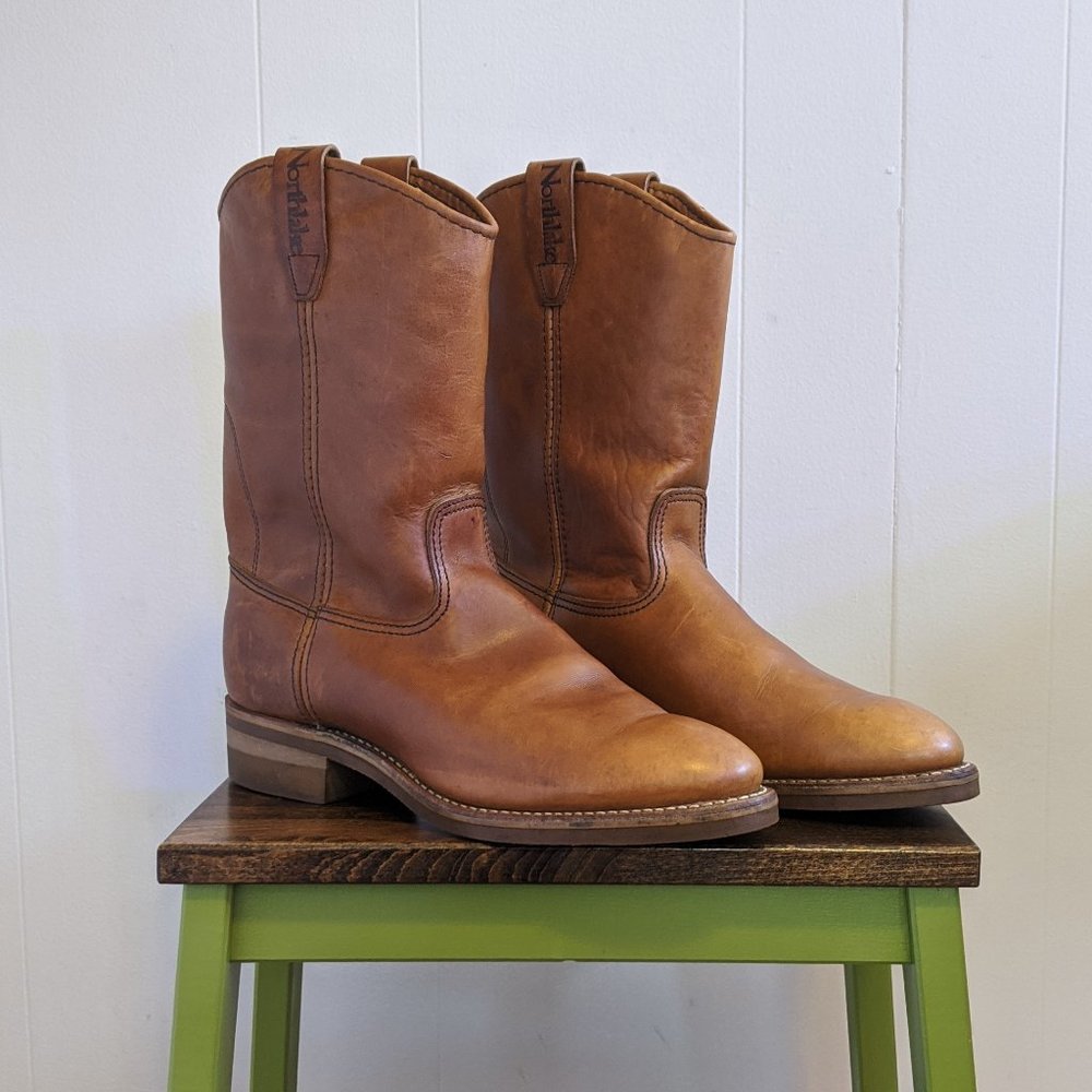 Northlake Vintage Pull on Cowboy Boots
